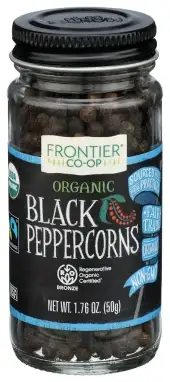 Frontier Herb Peppercorn Blck Whl Org