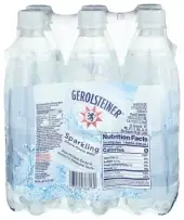 Gerolsteiner Water Mineral Sprkl 6Pk