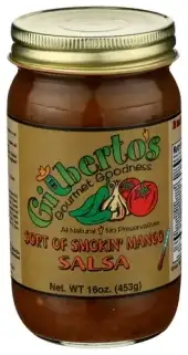 Gilbertos Gourmet Goodnes Salsa Smokin Mango
