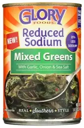 Glory Foods Greens Mixed Rd Sodium