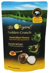 Golden Crunch Macadamias Austrln Honey