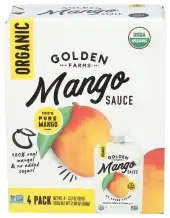 Golden Farms Sauce Mango 4Pk