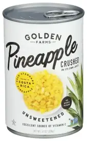 Golden Farms Pineapple Crushed