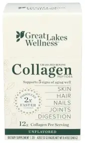 Great Lakes Wellness Collagen Peptide 20Pktbx