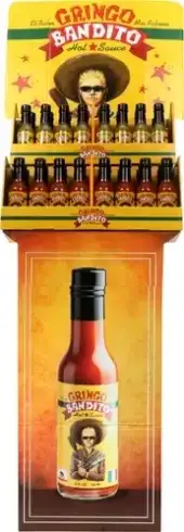 Gringo Bandito Sauce Hot Mixed 48Pc Dsp