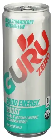 Guru Bev Enrg Zero Strw Wtrml