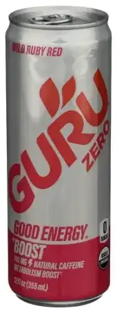 Guru Bev Enrg Zero Wld Rub Rd