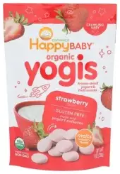 Happy Baby Snack Yogurt Strwbrry Org