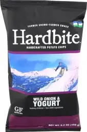 Hardbite Chips Wild Onion Yogurt
