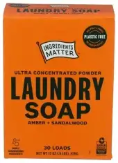 Ingredients Matter Laundry Pwdr Ambr Sndlwd