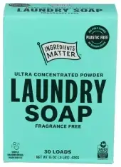 Ingredients Matter Laundry Pwdr Frgrnc Free