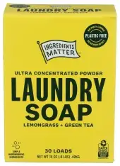 Ingredients Matter Laundry Pwdr Lmngrss Tea