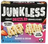 Junkless Bar Granola Brries Cream