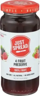 Just Spread Preserve 100Pct Frt 4Frut