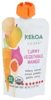 Kekoa Food Baby Curry Veg Mngo