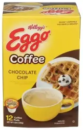 Kellogs Eggo Waffle Coffe Pods Choc Chp Wafll Coff
