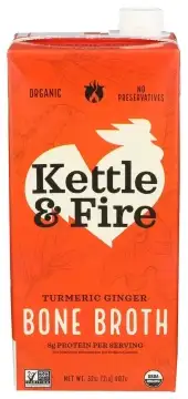Kettle And Fire Broth Bn Chicken Trmrc Gng