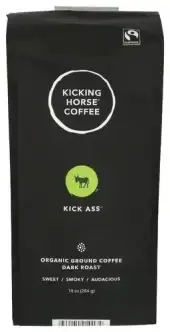 Kicking Horse Ground Dark Kck Ass Coffee