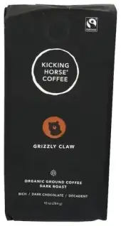 Kicking Horse Ground Dark Griz Clw Coffee