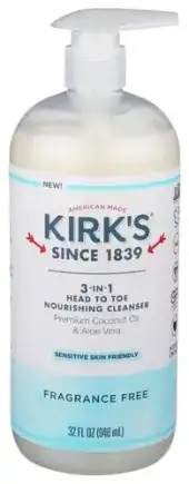 Kirks Cleanser 3In1 Frag Free