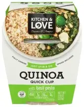 Kitchen And Love Quinoa Meal Basil Pesto