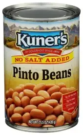 Kuners Bean Pinto No Salt