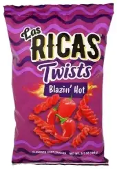 Las Ricas Snacks Blzn Ht Crn Twist