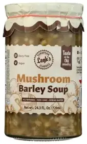 Leghs Borscht Soup Soup Mushroom Barley