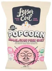 Lesser Evil Popcorn Hymly Pink Organic