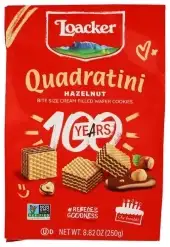Loacker Wafer Qudrtni Hezalnut 250G