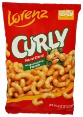 Lorenz Peanut Corn Puffed