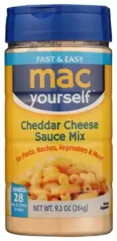 Mac Yourself Cheese Sauce Mix Cheddar