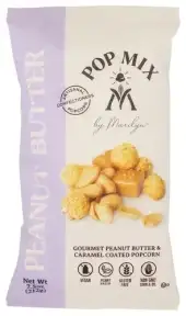 Marilyns Popmix Popcorn Pnut Btr Caramel