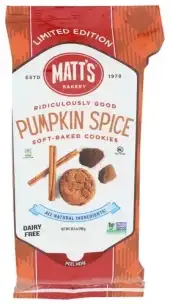 Matts Cookies Cookie Pumpkin Spice