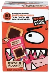 Michel Et Augustin Cookie Sqr Hallween 30Ct