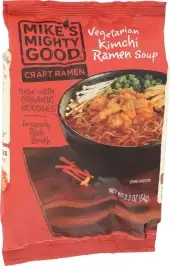 Mikes Mighty Good Soup Ramen Kimichi Veg