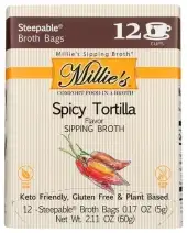 Millies Sipping Broth Broth Bgs Spicy Tortilla