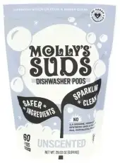 Mollys Suds Autodish Pods Unsc 60Ct