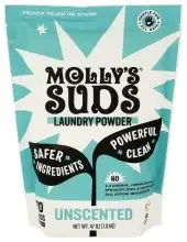 Mollys Suds Powder Lndry Unsc 70Lds