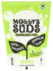 Mollys Suds Autodish Pods Citrus 60C