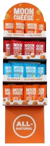 Moon Cheese Cheese Snack 3Var 48Ct