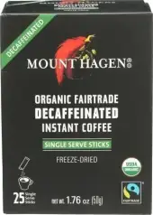 Mount Hagen Coffee Instant Stck Decaf