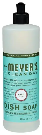 Mrs Meyers Clean Day Soap Dish Liq Basil