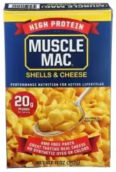 Muscle Mac Shells N Chse High Protei