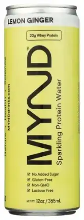 Mynd Water Protn Lemon Ginger