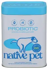 Native Pet Dog Suppl Probiotic Pwdr