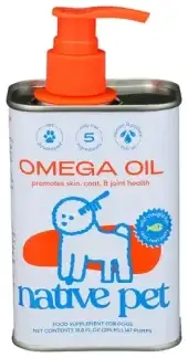 Native Pet Dog Supplement Omega Oil