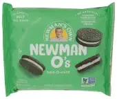 Newmans Own Cookies Hint O Mint