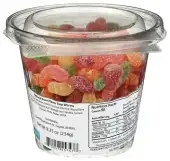 No Label Eb Gummy Worm Sour Tiny Cup