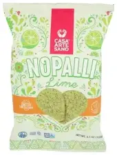 Nopalli Chips Cactus Tortilla Lime